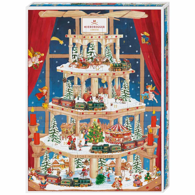 Niederegger Pyramide Adventskalender 300g / 10.58oz