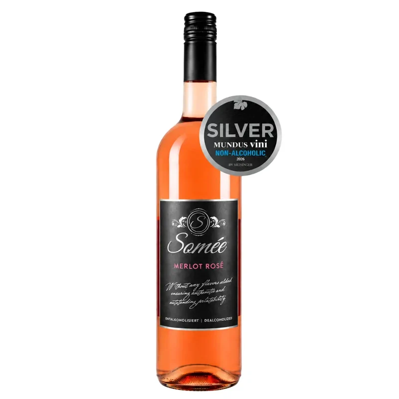Somée Merlot Rosé entalkoholisiert – alkoholfreier Roséwein