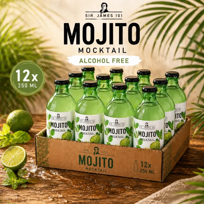 Sir. James 101 - Mojito alkoholfrei - alkoholfreier Cocktail