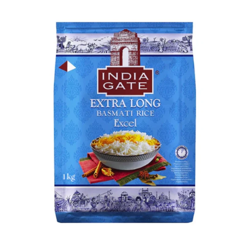 India Gate Basmati Rice - Excel (Extra Long) 1kg