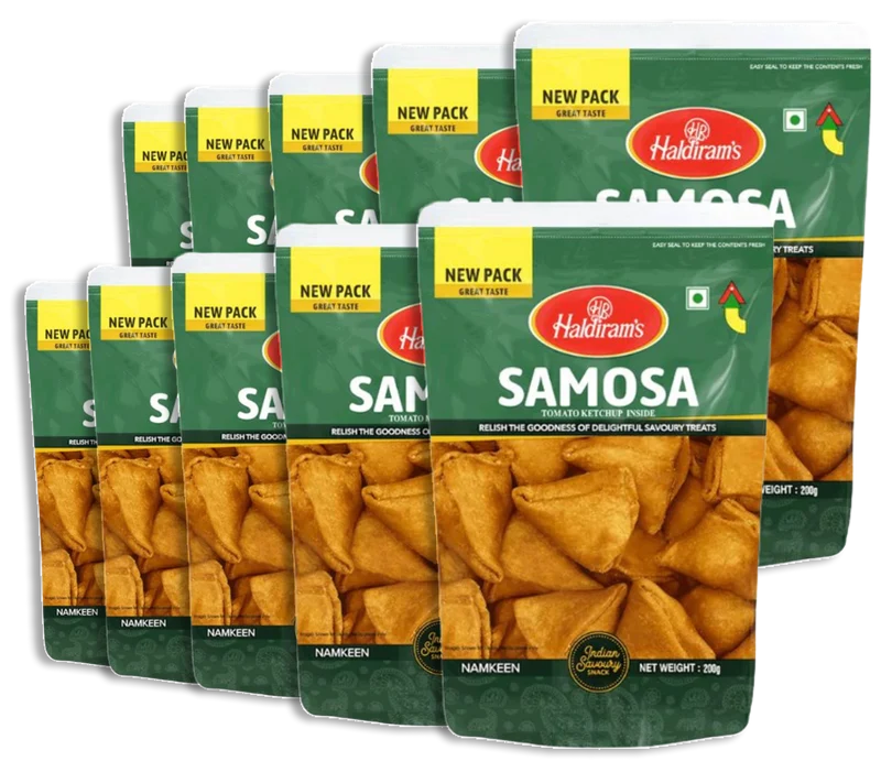 Haldiram's Samosa 200gm Bundle (Choose your Quantity)