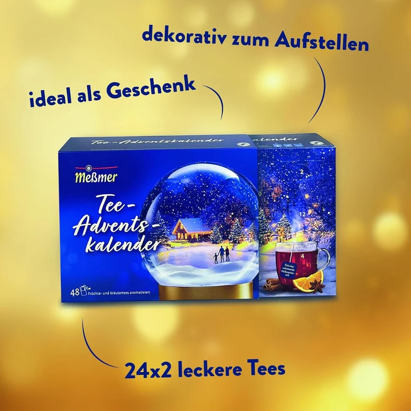 Meßmer Tee Adventskalender 48 Teebeutel