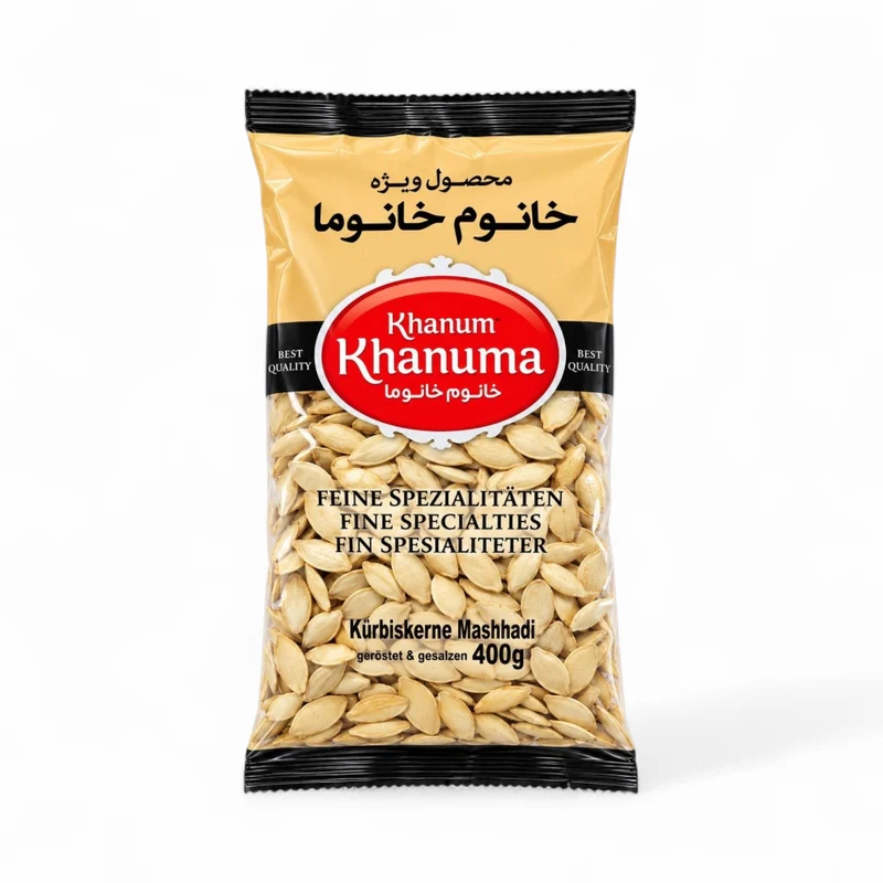 Khanum Khanuma - Kürbiskerne Mashhadi 400gm