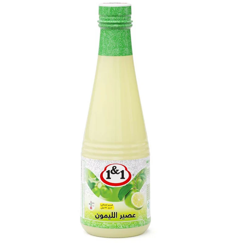 1 & 1 - Lime Juice 320ml