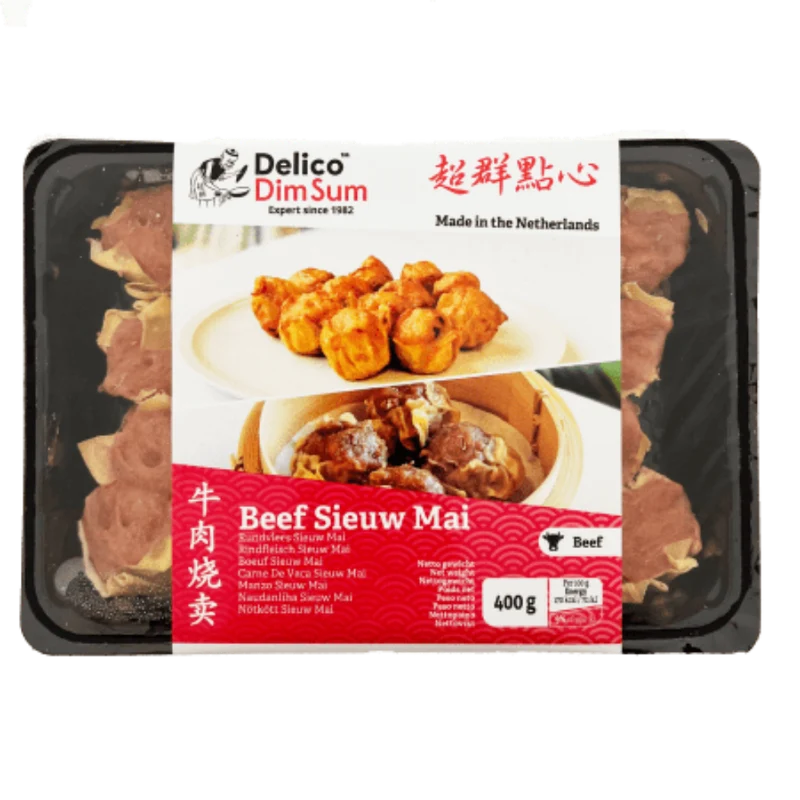 Frozen Delico Dimsum - Beef Sieuw Mai 400gm (Only Berlin Delivery)