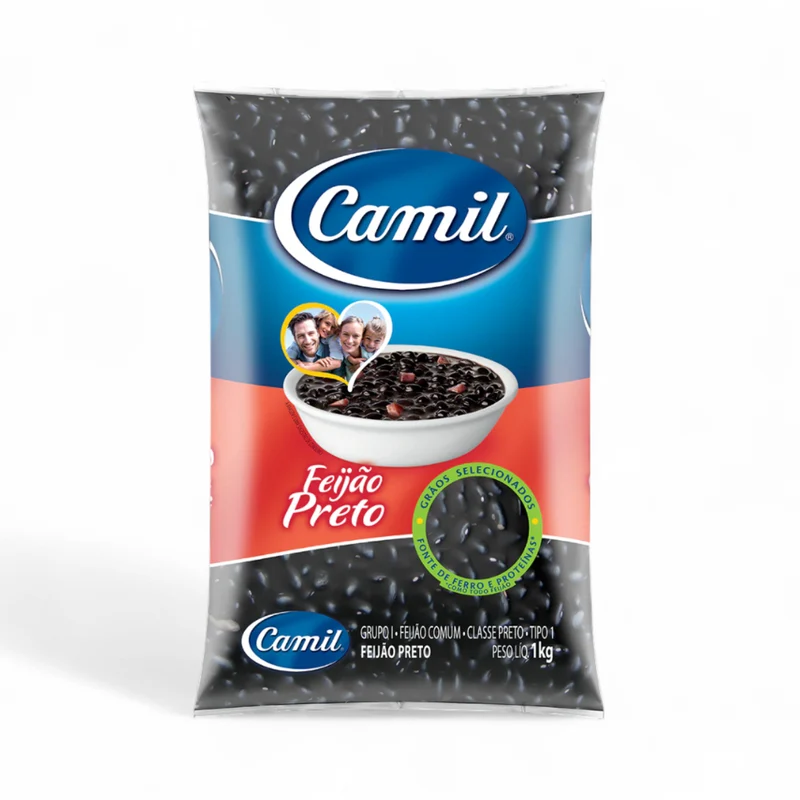 Camil Black Beans - Feijao Preto 1kg