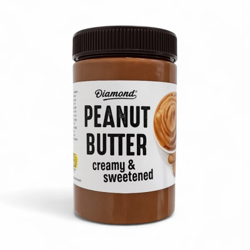 Diamond Peanut Butter - Creamy & Sweetened 500gm