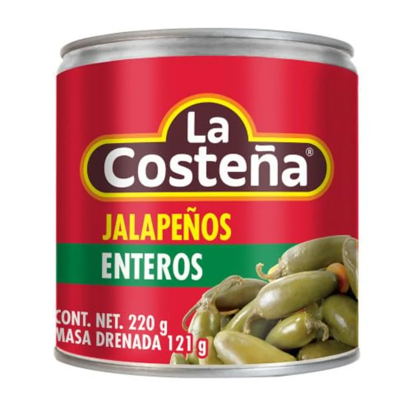 La Costena Jalapenos Enteros 220gm