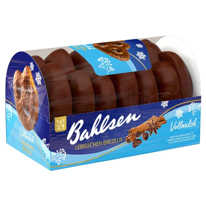 Bahlsen Schokoladen Lebkuchen Brezeln Vollmilch 175g / 6.17oz