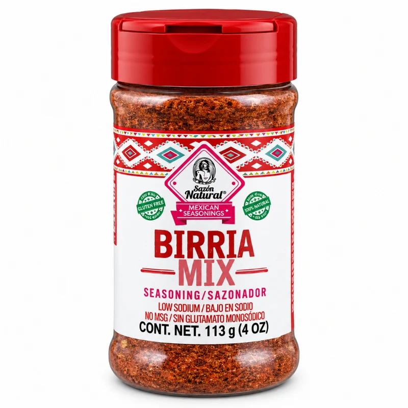 Sazón Natural Seasoning Mix – Birria Mix 113gm