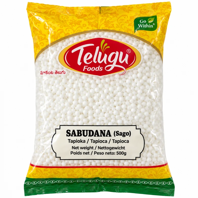 Telugu Foods Sabudana (Sago) 500gm