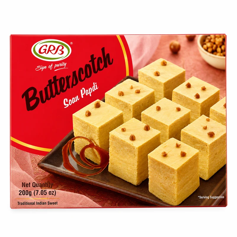 GRB Soan Papdi - Butterscotch 200gm