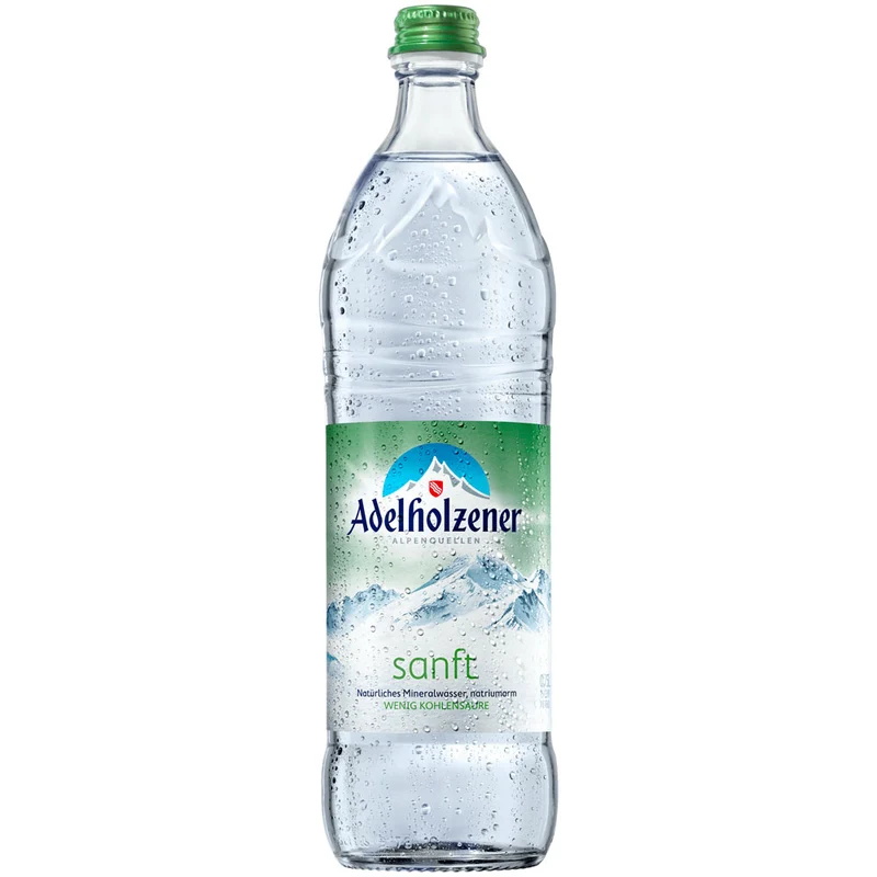 Adelholzener Mineralwasser Sanft 12x 0,75 Liter (MEHRWEG)