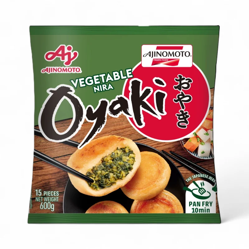Frozen Ajinomoto Oyaki - Vegetables (15pcs) 600gm - Only Berlin Delivery