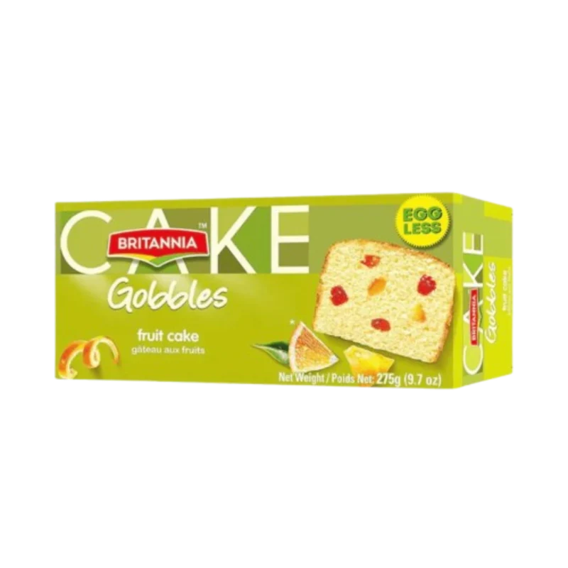 Britannia Gobbles - Fruit Cake (Eggless) 275gm