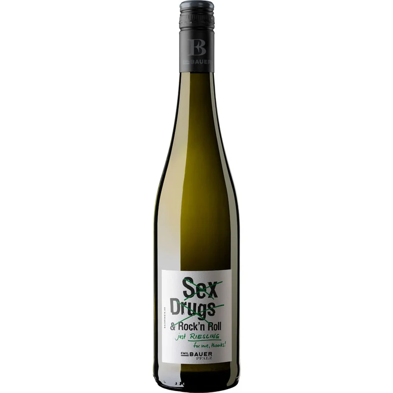 Emil Bauer No Sex Drugs Rock'n Roll just Riesling for me, thanks trocken 2024