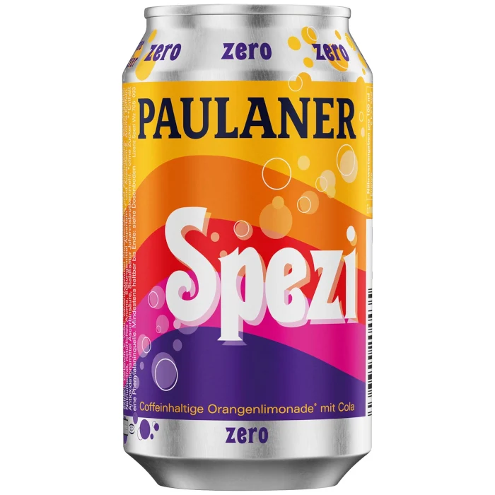 Paulaner Spezi Zero Erfrischungsgetränk 330 ml / 11.16 fl. oz.