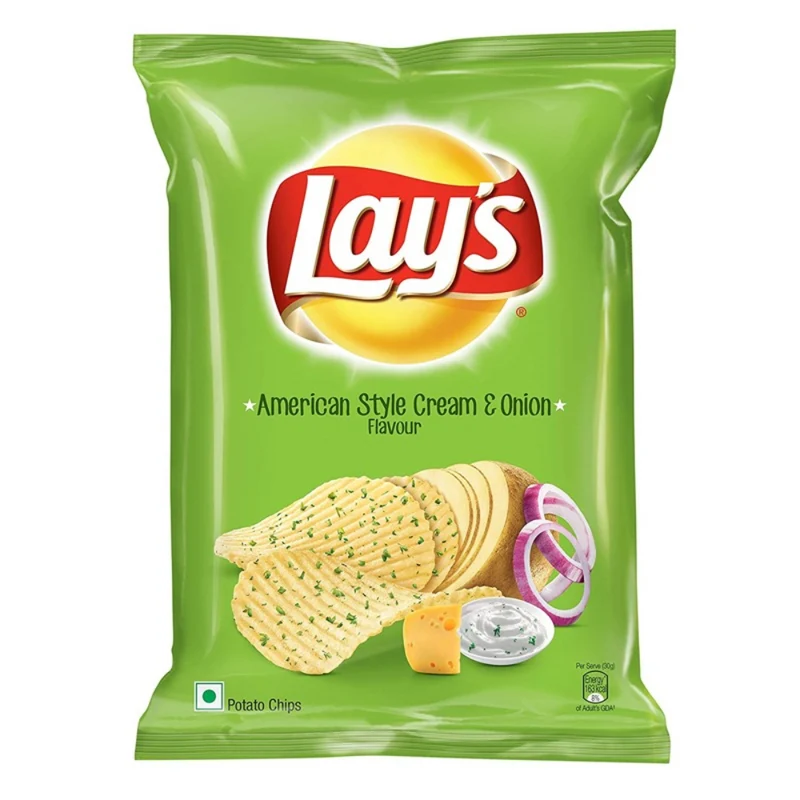 Lays Chips - American Style Cream & Onion 48gm