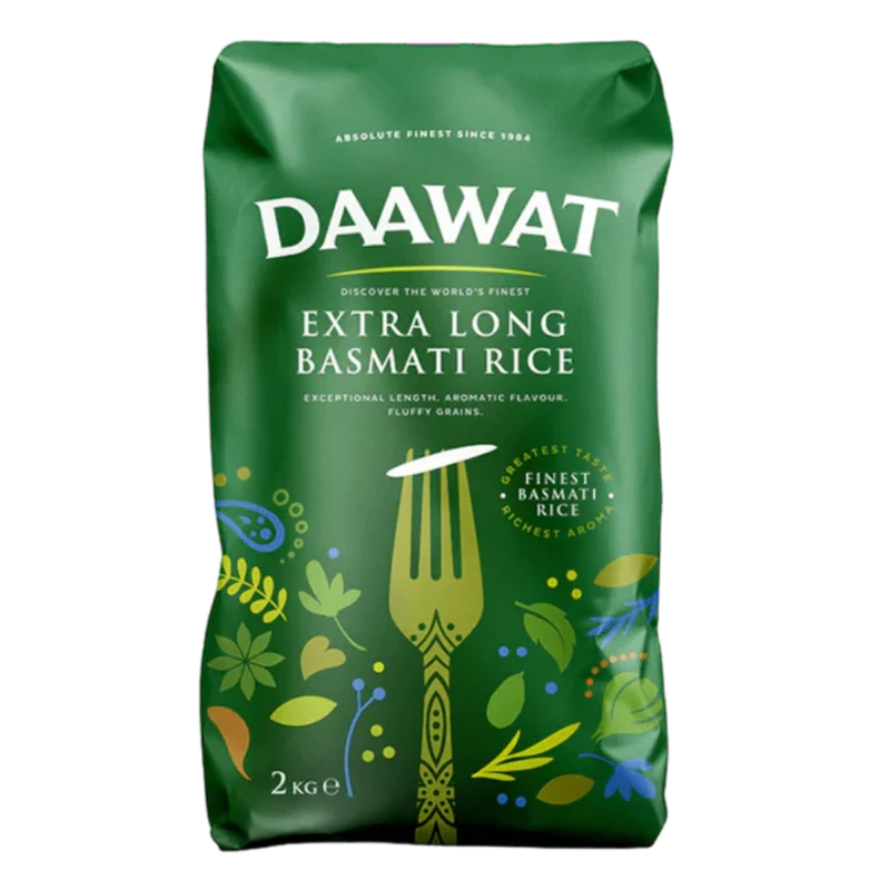 Daawat Basmati Rice - Extra Long 2kg
