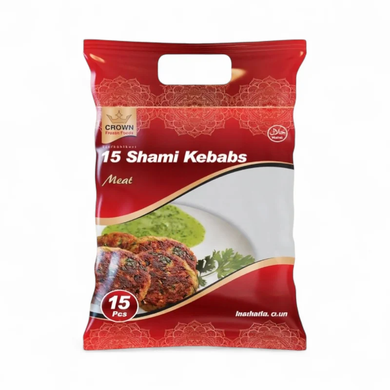 Frozen Crown Meat Shami Kebabs (15pcs) 700gm - Only Berlin Delivery