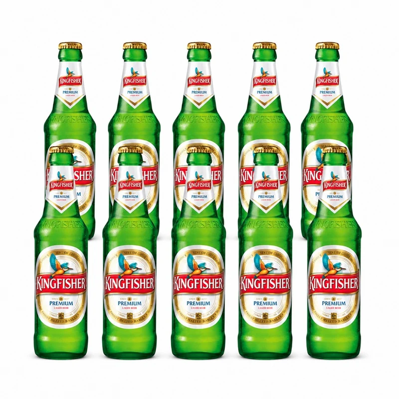 10 x Kingfisher Premium Beer (4.5% Alc) 330ml - Only Berlin Delivery