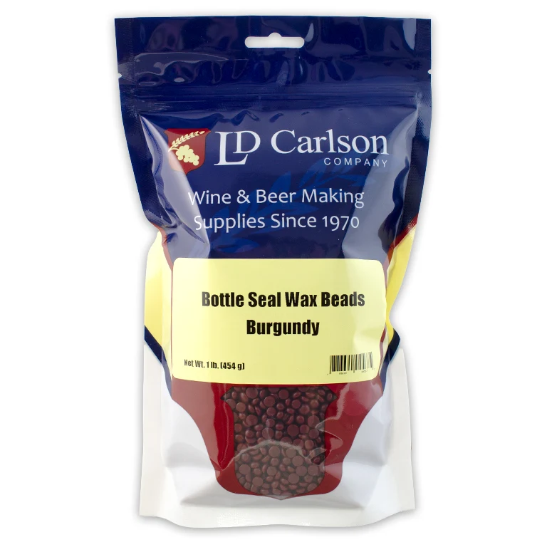 Burgundy Bottle Wax - 1 LB