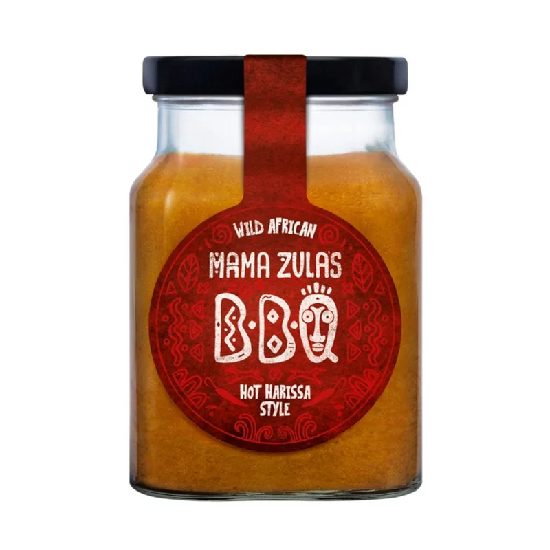 Mama Zulas Wild African Hot Harissa Style BBQ Sauce 320ml / 10.82 fl.oz.