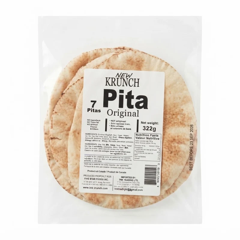 New Krunch - Pita Bread 322gm