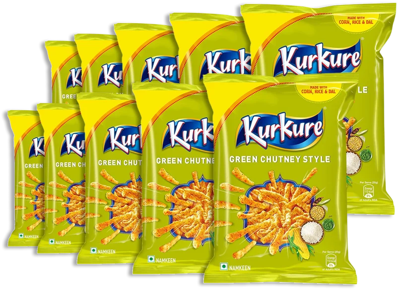 Kurkure Green Chutney Style 90gm Bundle (Choose your Quantity)