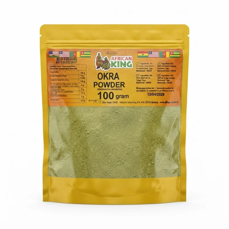 African King - Okra Powder 100gm