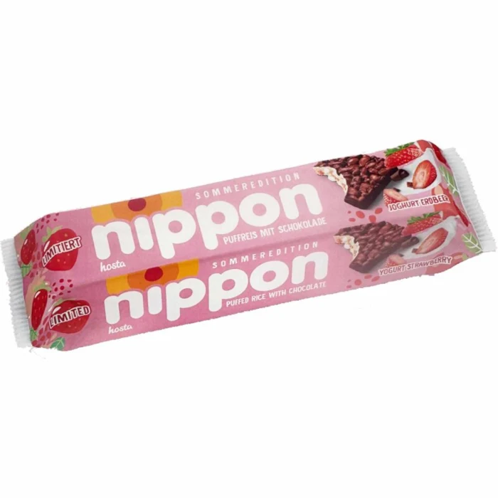 Nippon Puffreis Sommeredition Joghurt-Erdbeere 200g
