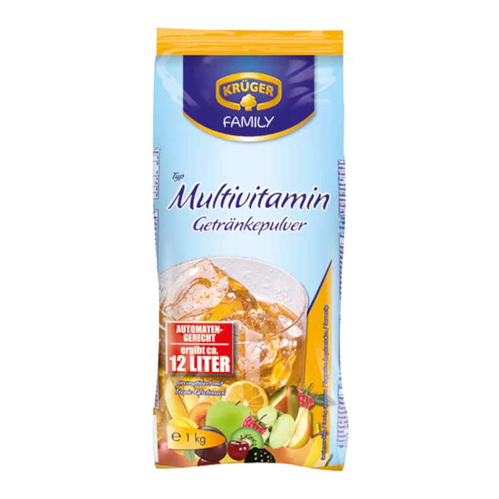KRÜGER FAMILY Getränkepulver Multivitamin 1kg / 2.2lbs