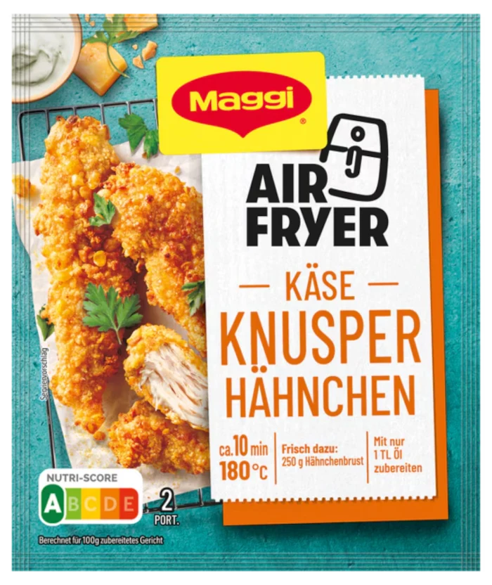 Maggi Fix für Air Fryer Käse Knusper Hähnchen 44g / 1.55oz