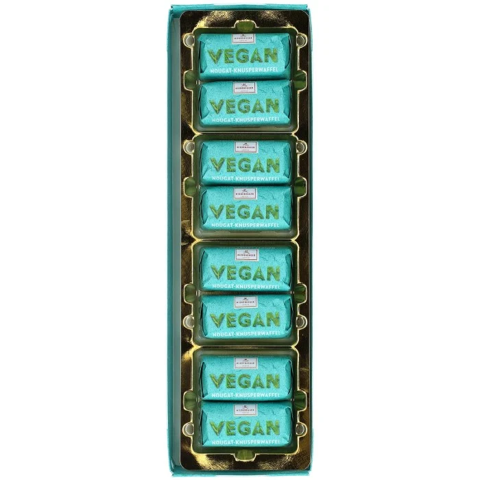Niederegger Vegan Nougat Knusperwaffel Schokolade 100g / 3.52oz