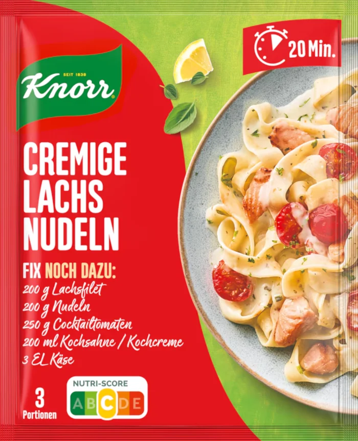 Knorr Fix für Cremige Lachs Nudeln 30g / 1.06oz