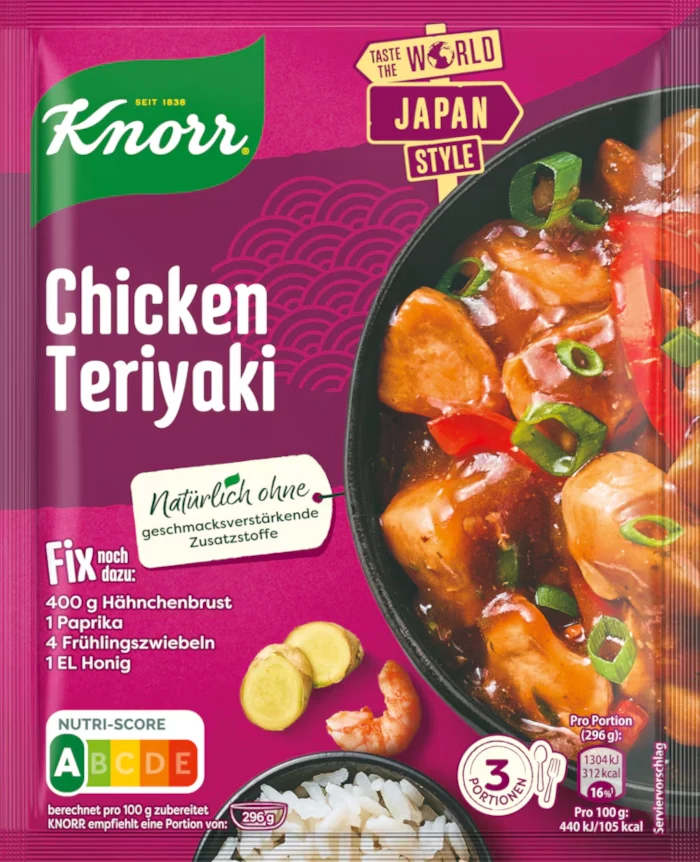 Knorr Fix für Chicken Teriyaki 40g / 1.41oz