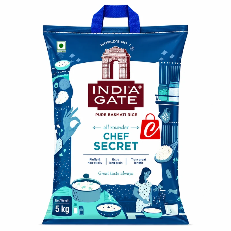 India Gate - Basmati Rice Chef Secret 5kg