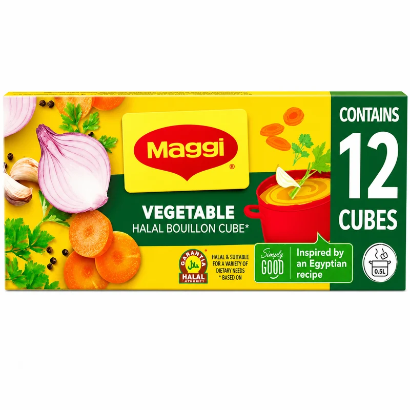 Maggi - Vegetable Halal Bouillon Cubes (108gm)