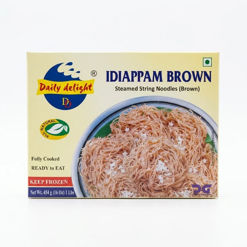 Frozen Daily Delight - Idiappam Brown 454gm (Only Berlin Delivery)