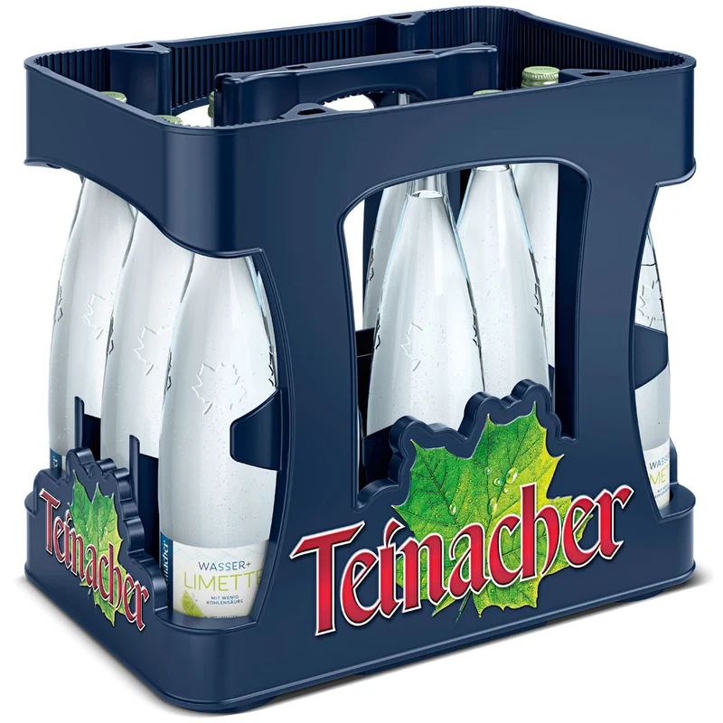 Teinacher Wasser + Limette 12x 0,75 Liter (MEHRWEG)