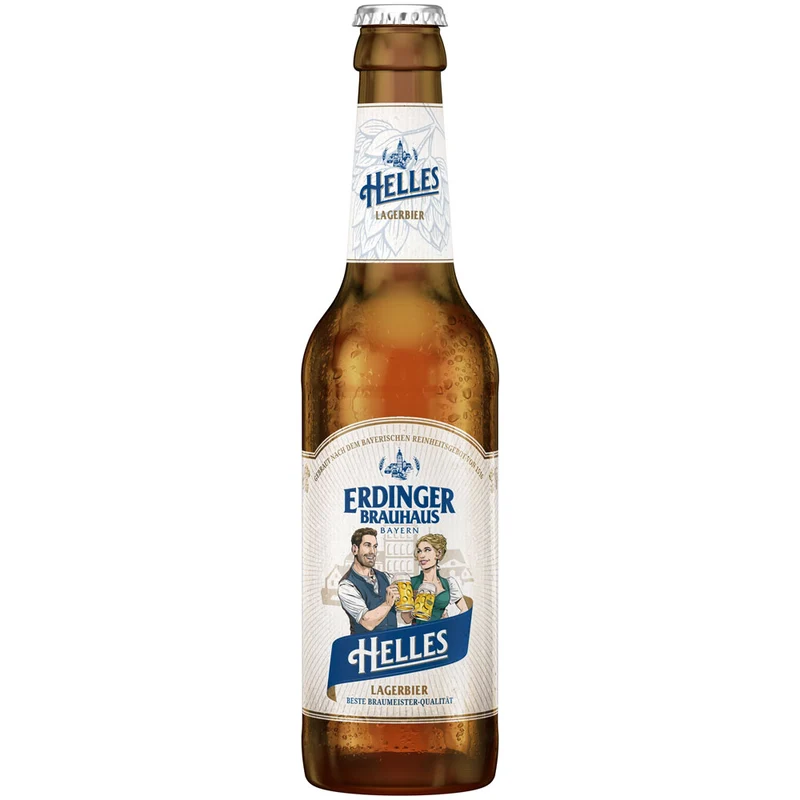 Erdinger Brauhaus Helles 24x 0,33 Liter (MEHRWEG)