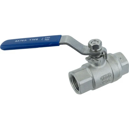 Stainless Ball Valve, 1/2 Inch NPT