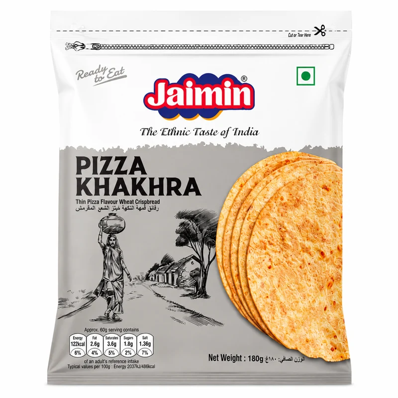 Jaimin - Pizza Khakhra 180gm