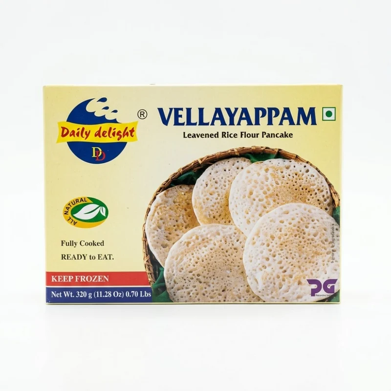 Frozen Daily Delight - Vellayappam 320gm (Only Berlin Delivery)