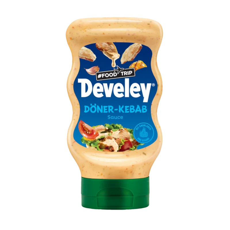 Develey Food Trip Döner-Kebab Sauce Vegan 300ml / 10.14fl.oz.
