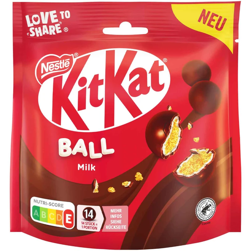 Nestlé KitKat Balls Milk 130g / 4.58oz
