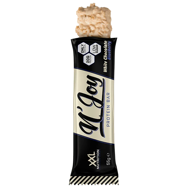 XXL Nutrition N'Joy protein bar white chocolate blue