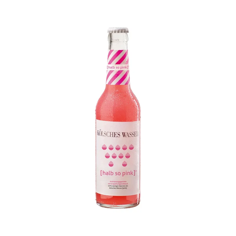Kölsches Wasser [halb so pink] 6 x 0,33l