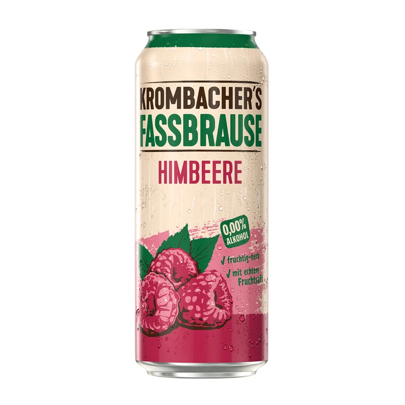 Krombacher's Fassbrause Himbeere