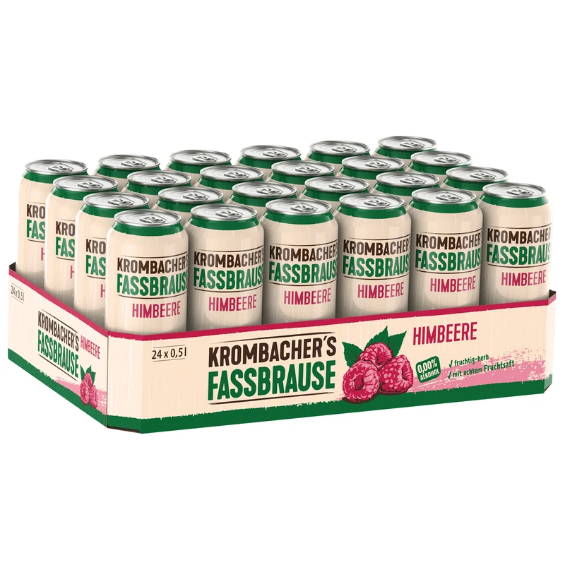 Krombacher's Fassbrause Himbeere
